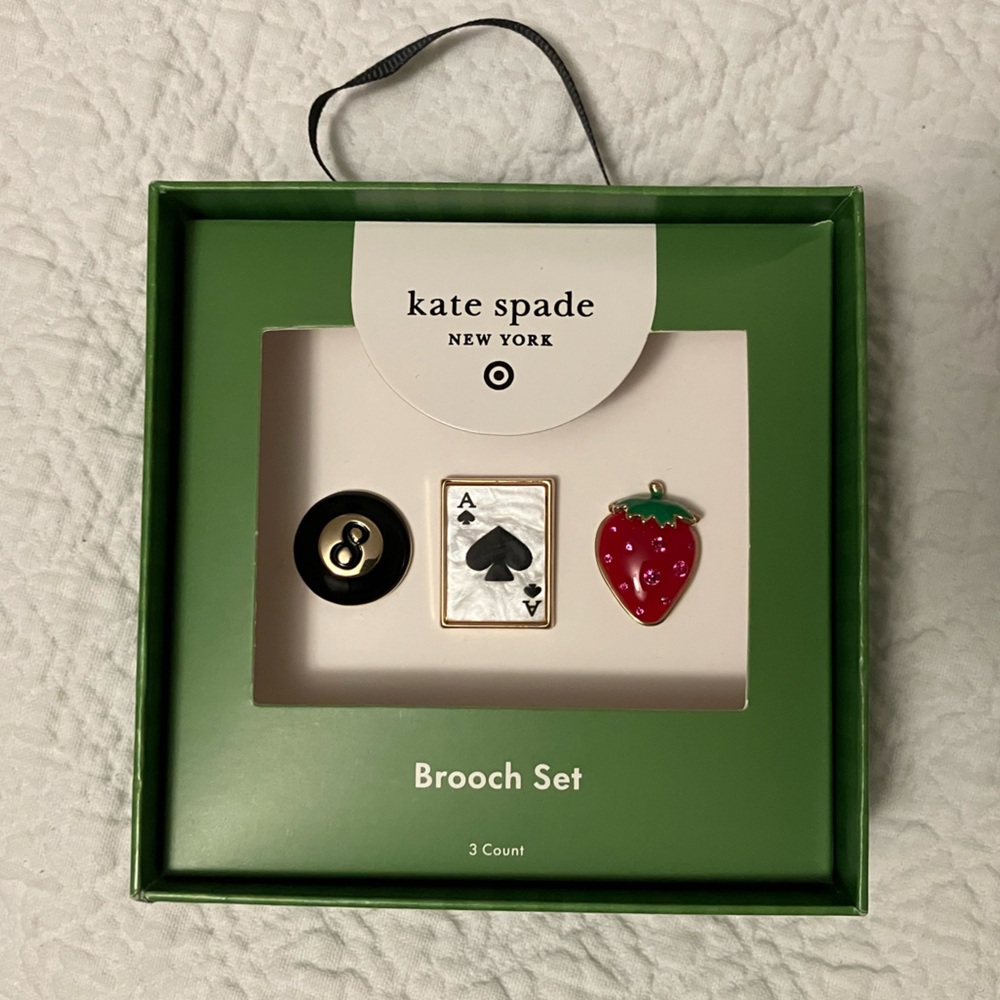 Kate Spade Broach Set